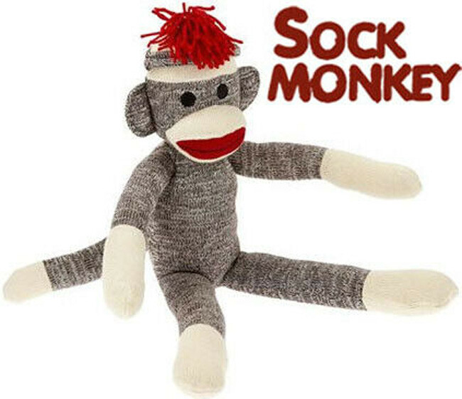 classic sock monkey